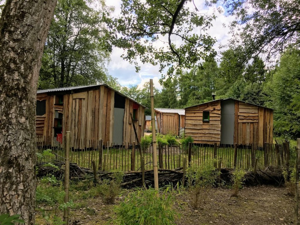 Stylische Schlafhütten