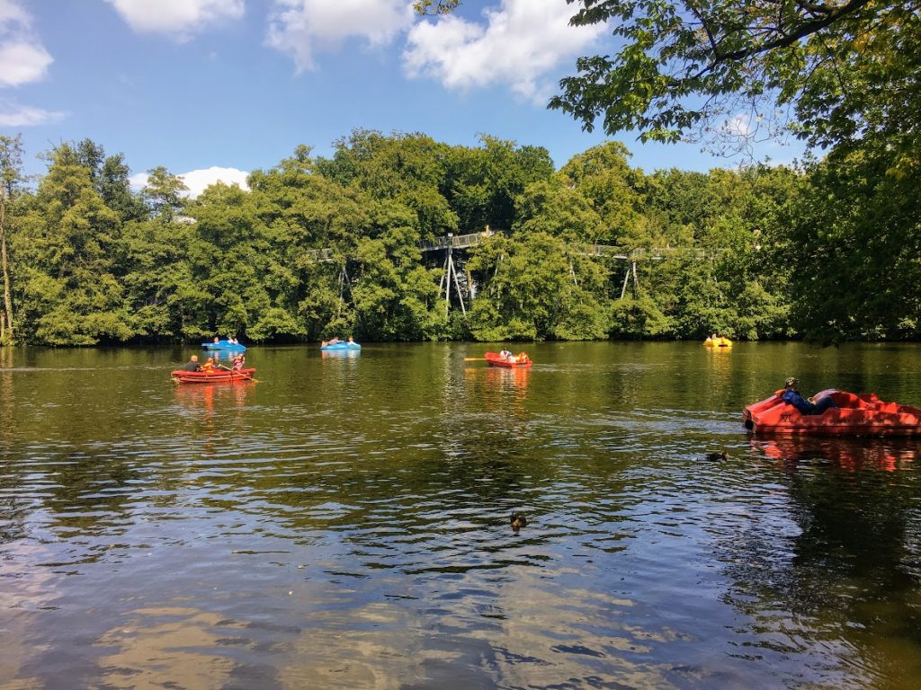 Bootfahren ist inklusive.